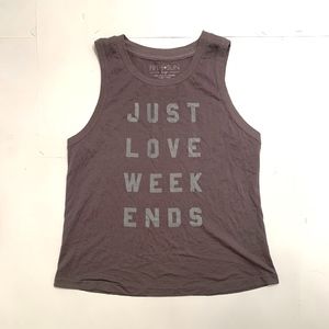 Just Love Weekends Tank